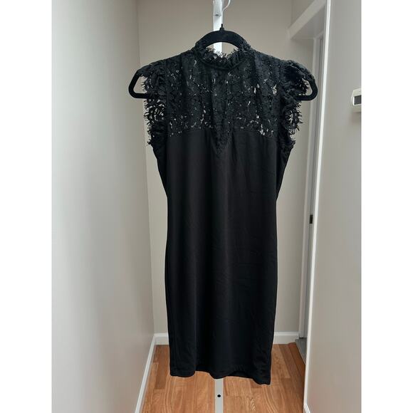 Generation Love Orlie Lace Combo Dress in Black size XS - Picture 3 of 7